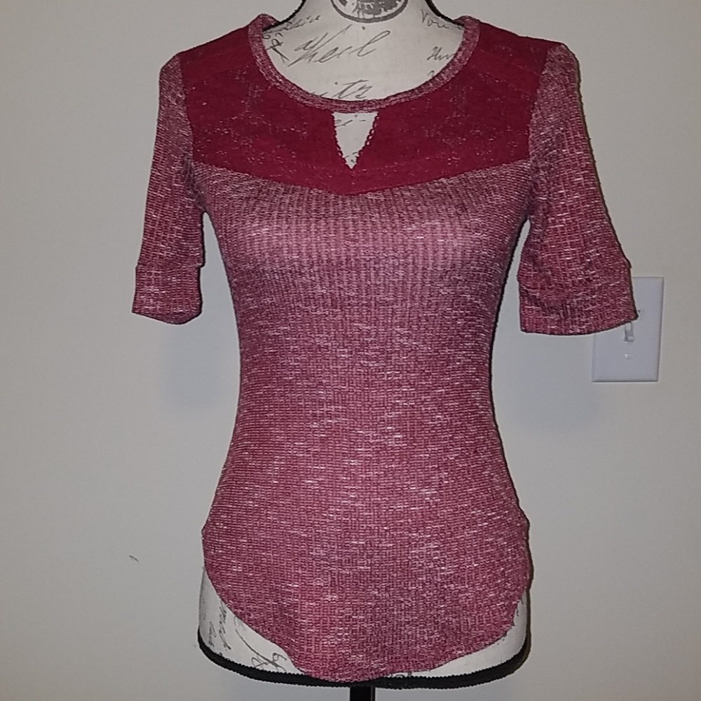 👚 NO BOUNDARIES 👚 MAROON BLOUSE